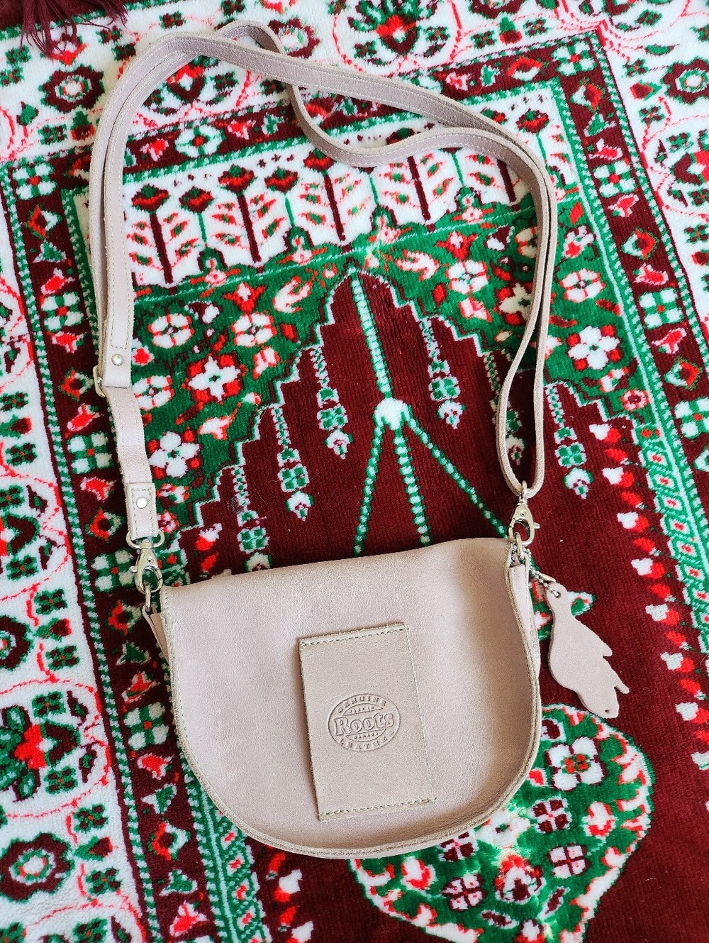 Roots Mini Saddle Crossbag- Dusty Pink - Picture 8 of 8